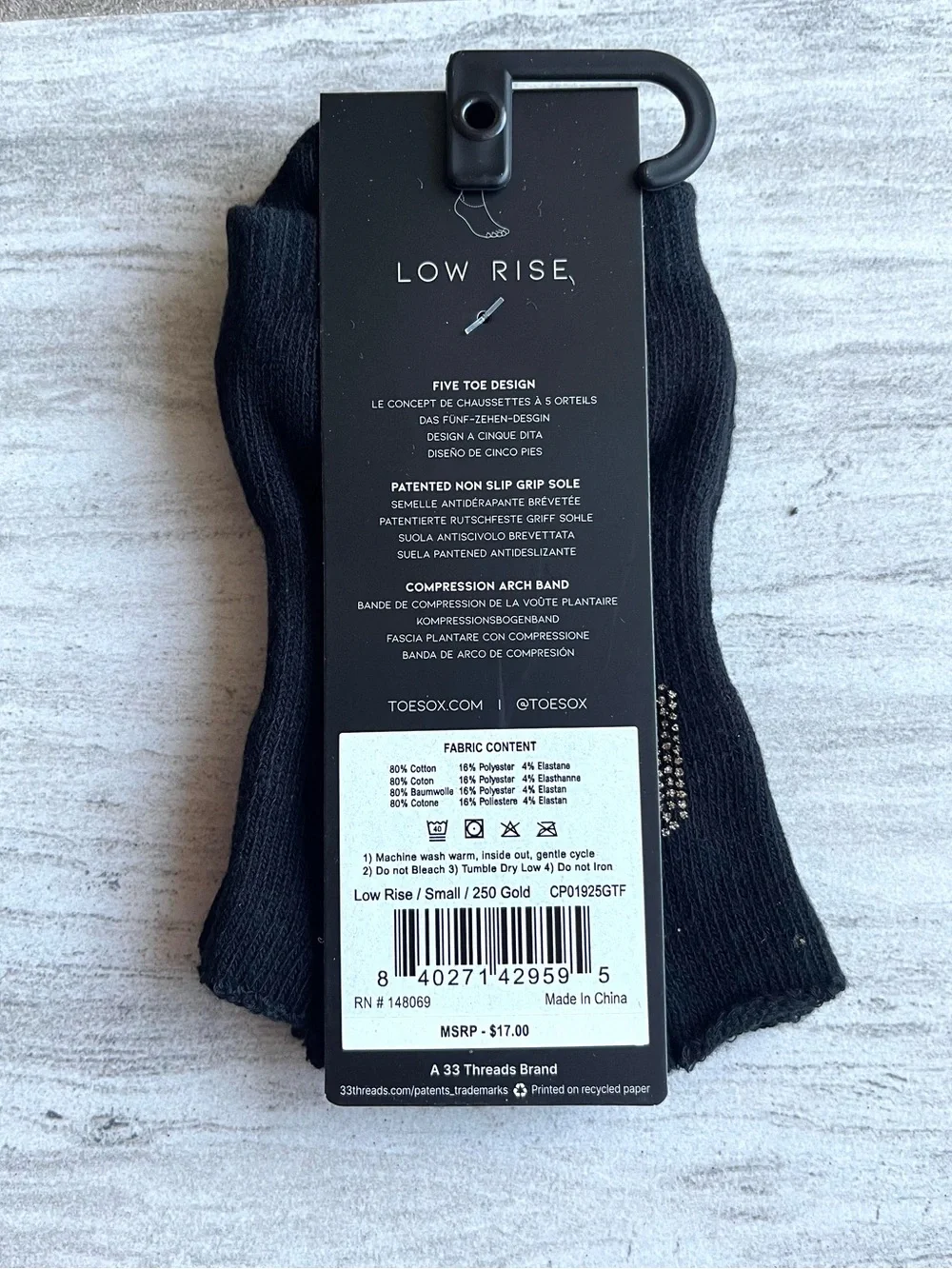 Club Pilates 250 Socks